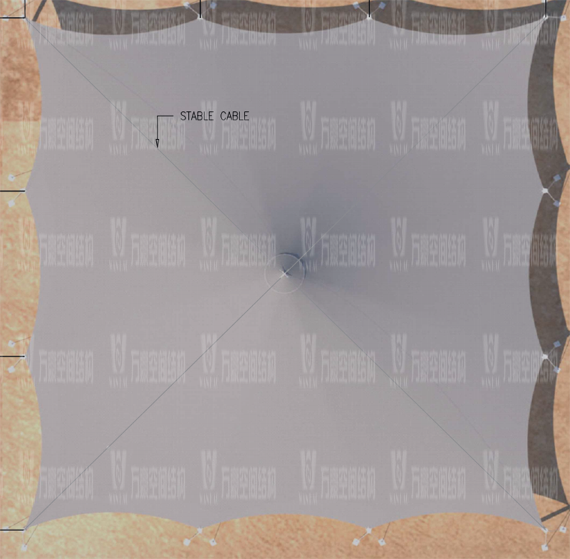 卡塔爾駱駝市場膜結構項目竣工