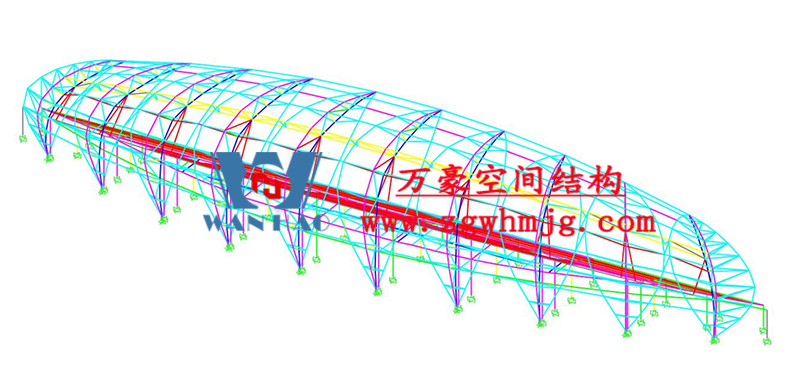萬豪2022第6標-龍泉市體育場鋼膜結構工程