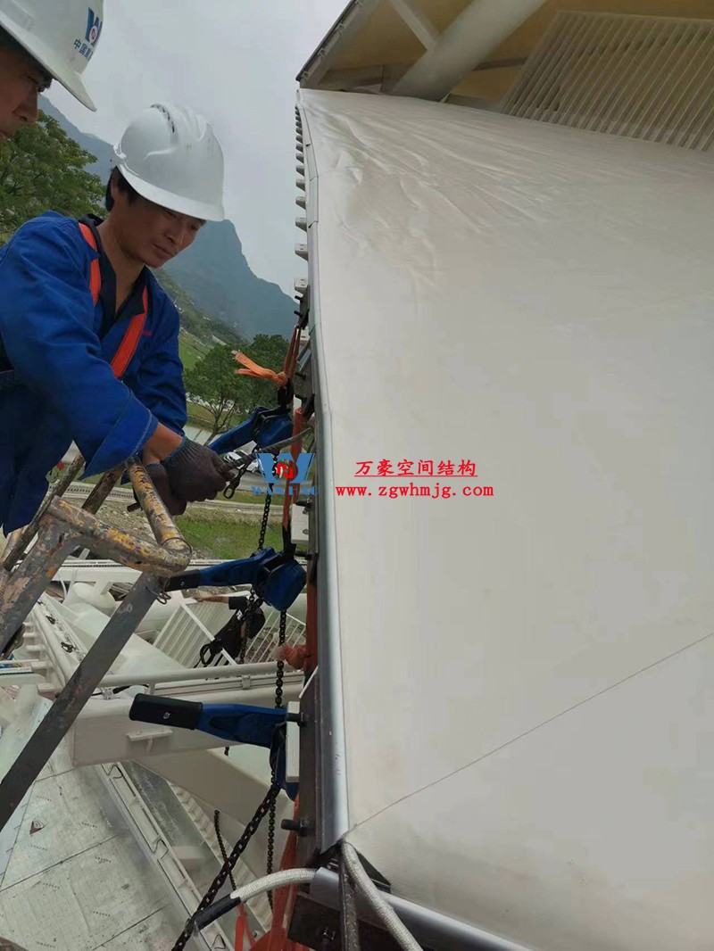 萬豪2023第8標-數智農業產業園先行啟動區塊項目設計施工總承包-瞭望塔膜結構工程