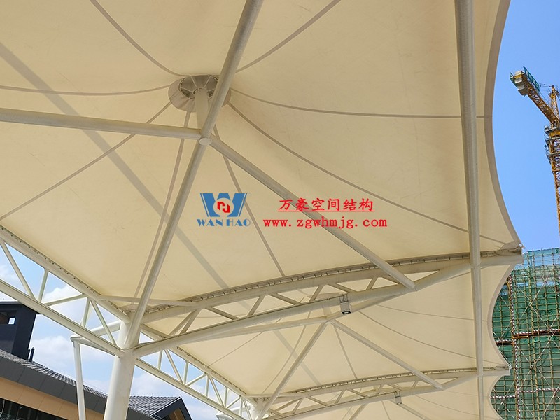 四川職業技術學院鋰電科技學院建設項目看臺膜結構工程