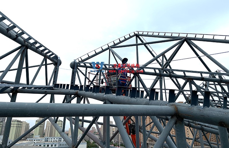 張掖奧體中心建設項目（EPC）總承包體育場PTFE膜結構專業分包工程