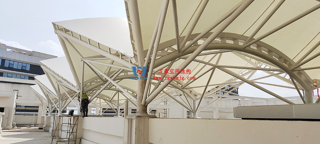 海南醫學院第一附屬醫院江東新院區膜結構工程