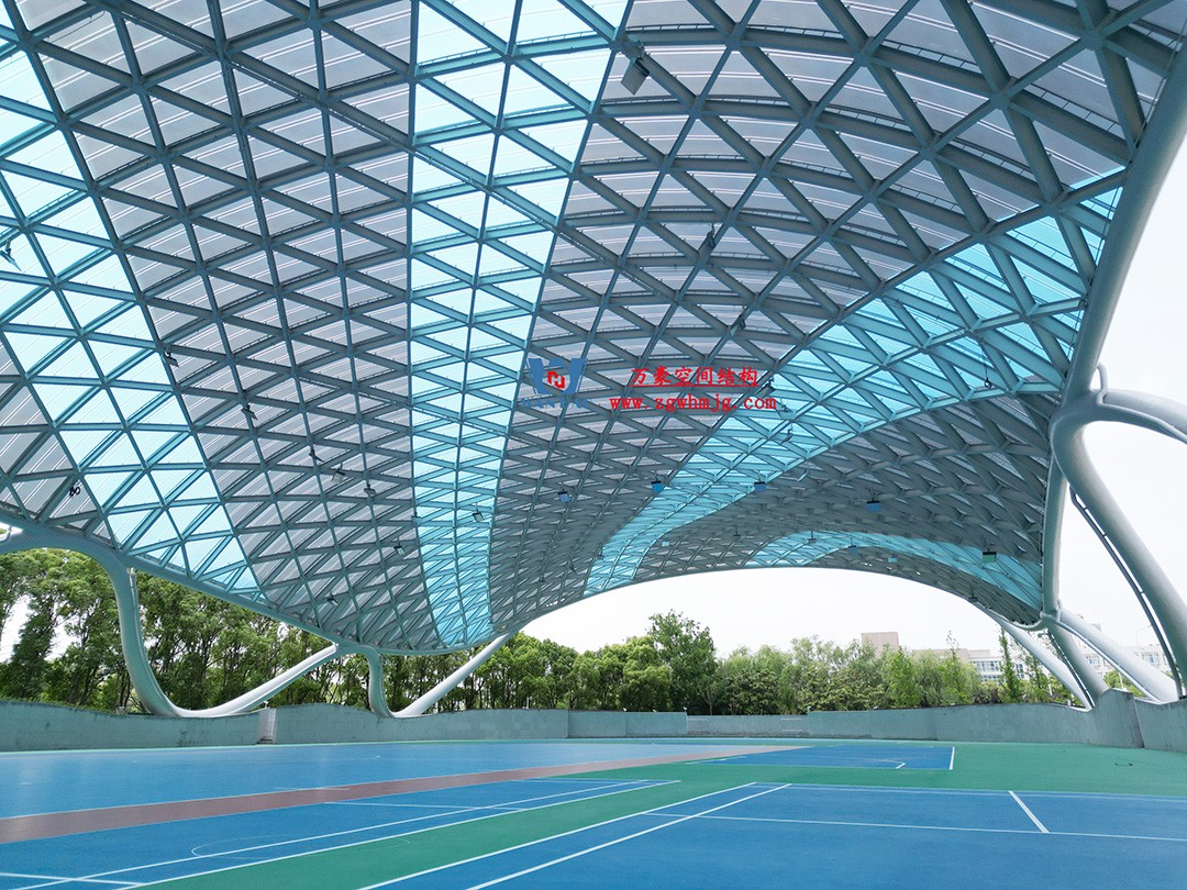 上海工程技術大學松江校區風雨操場ETFE膜結構項目