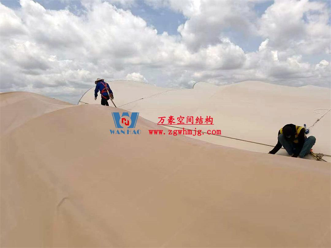 非洲杯肯尼亞體育場(chǎng)PTFE鋼膜結(jié)構(gòu)屋面