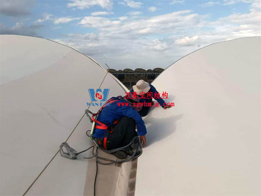 非洲杯肯尼亞體育場(chǎng)PTFE鋼膜結(jié)構(gòu)屋面