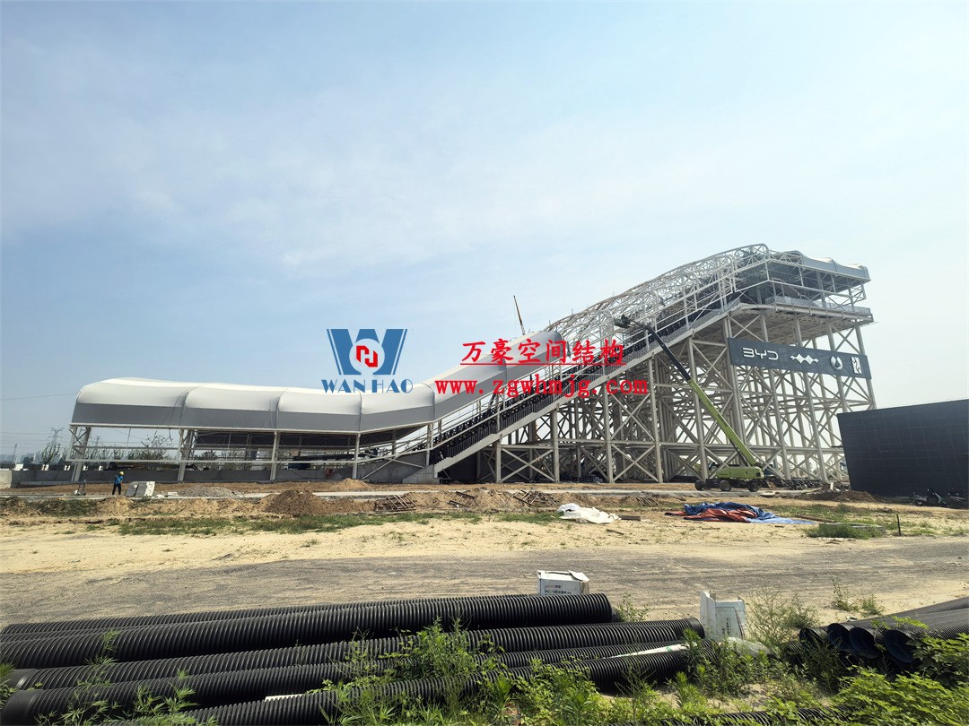 鄭州比亞迪沙坡PTFE膜結構工程