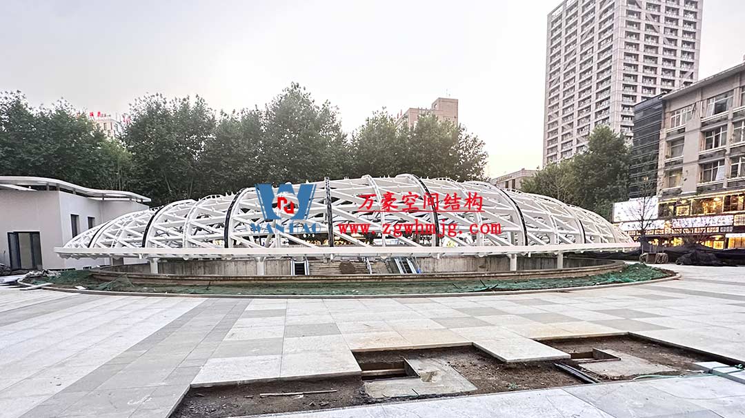 安吉縣人民路地塊房產開發ETFE膜結構項目