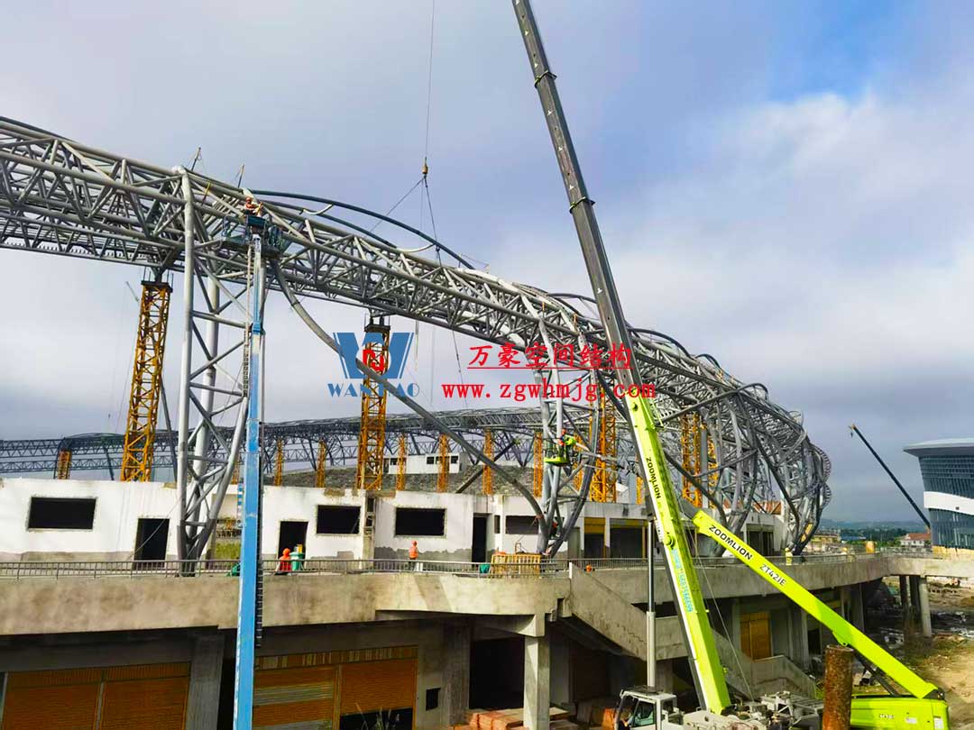 瑞麗國際文體中心建設項目體育場屋面膜結構項目