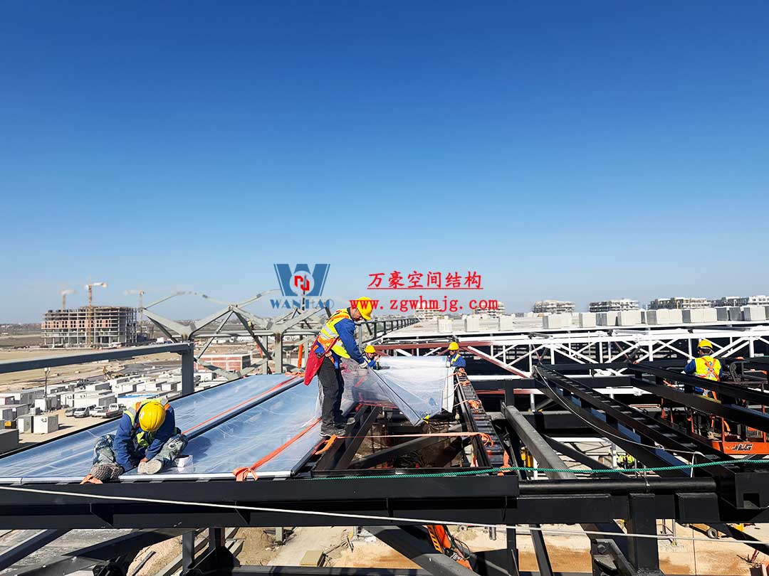 塞爾維亞會(huì)展中心ETFE膜結(jié)構(gòu)