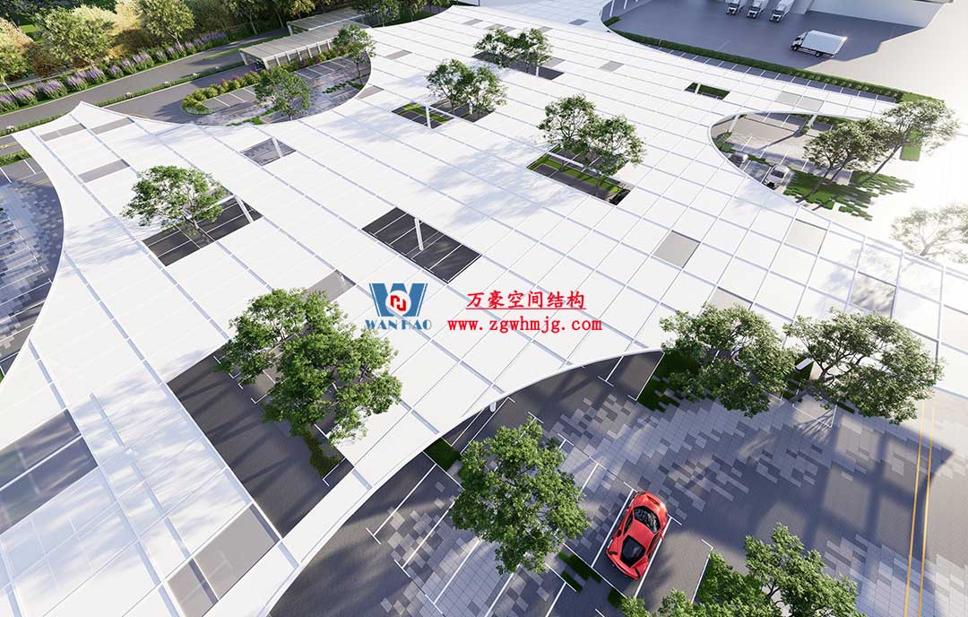 綠色心海·智慧產融農商匯項目ETFE氣枕天幕工程