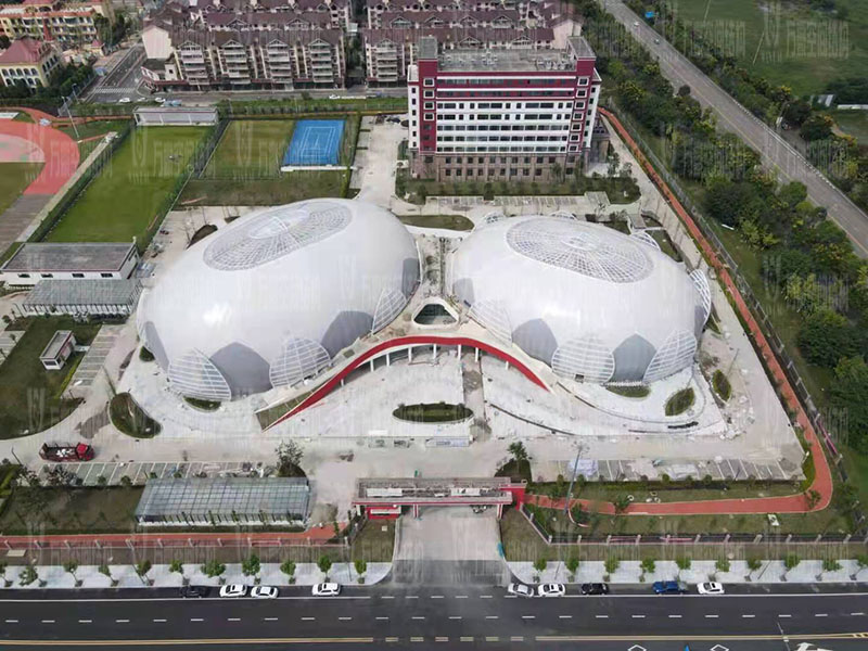四川彭山訓練基地（一期）膜結構項目竣工