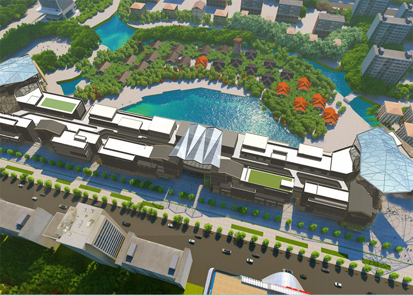 文一塘溪津門天幕鋼結(jié)構(gòu)及ETFE膜結(jié)構(gòu)氣枕膜項(xiàng)目