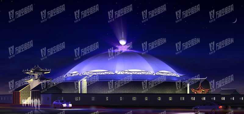 天華鄉村大舞臺膜結構