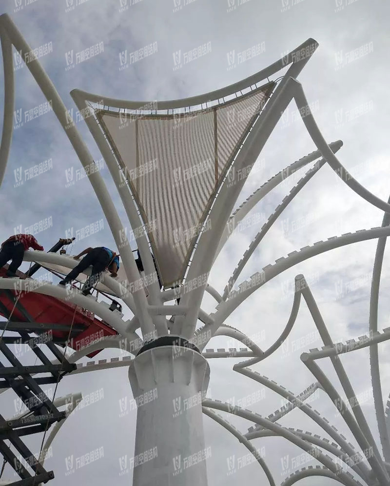 東莞市東江西岸PTFE網格覆膜結構