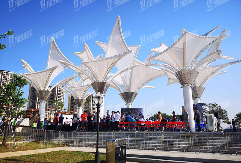 東莞市東江西岸PTFE網格覆膜結構